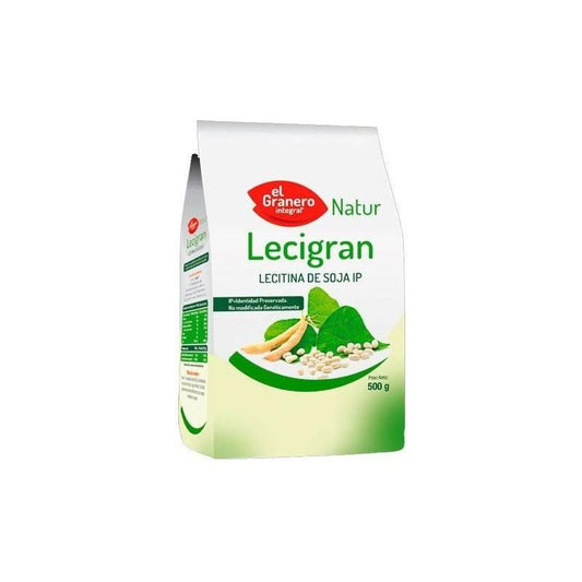 Lecigran Lecitina de Soja Ip No Gmo 500 gr | El Granero Integral - Dietetica Ferrer