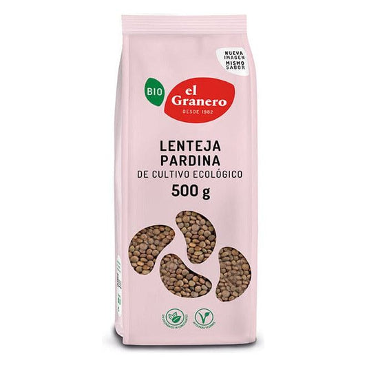 Lenteja Pardina Bio 500 gr | El Granero Integral - Dietetica Ferrer