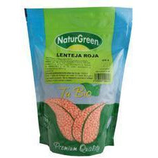 Lenteja Roja Bio 500 gr | Naturgreen - Dietetica Ferrer