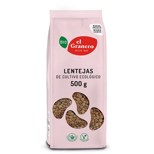 Lentejas Bio 500 gr | El Granero Integral - Dietetica Ferrer