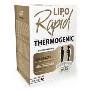 Liporapid Thermogenic 30 Cápsulas | Dietmed - Dietetica Ferrer