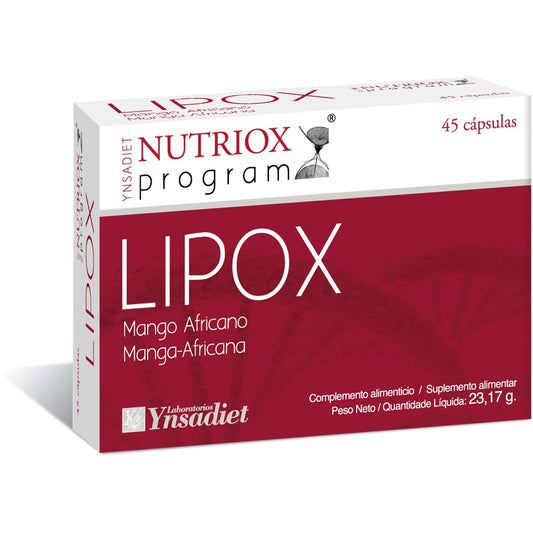 Lipox 45 cápsulas | Ynsadiet - Dietetica Ferrer