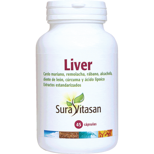 Liver Capsulas | Sura Vitasan - Dietetica Ferrer