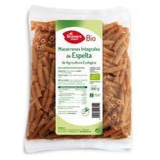 Macarrones de Espelta Integral Bio 500 gr | El Granero Integral - Dietetica Ferrer