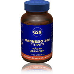 Magnesio 400 Citrato 120 Comprimidos | GSN - Dietetica Ferrer