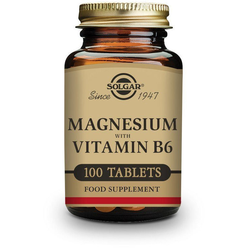 Magnesio Con Vitamina B6 | Solgar - Dietetica Ferrer