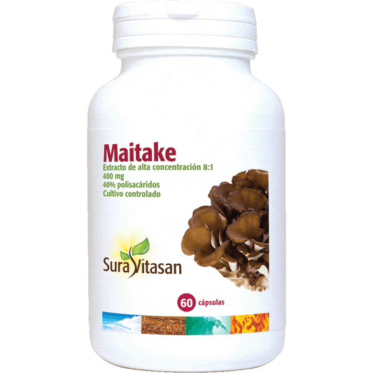 Maitake 60 Capsulas | Sura Vitasan - Dietetica Ferrer