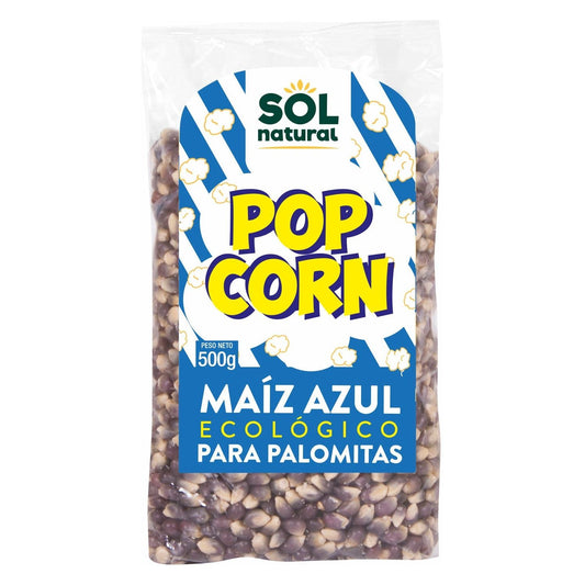 Maiz Azul para Palomitas Bio 500 gr | Sol Natural - Dietetica Ferrer