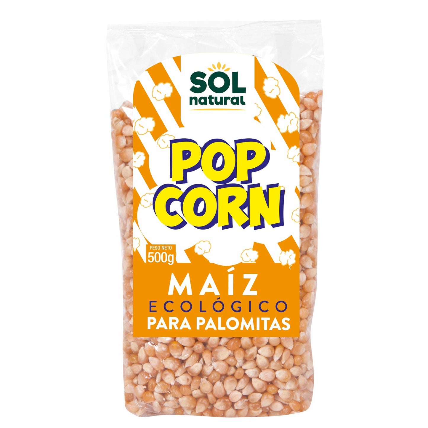 Maiz para Palomitas Bio 500 gr | Sol Natural - Dietetica Ferrer