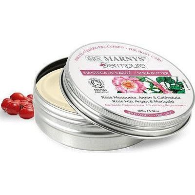 Manteca de Karite con Rosa Mosqueta Argan y Calendula 100 gr | Marnys - Dietetica Ferrer