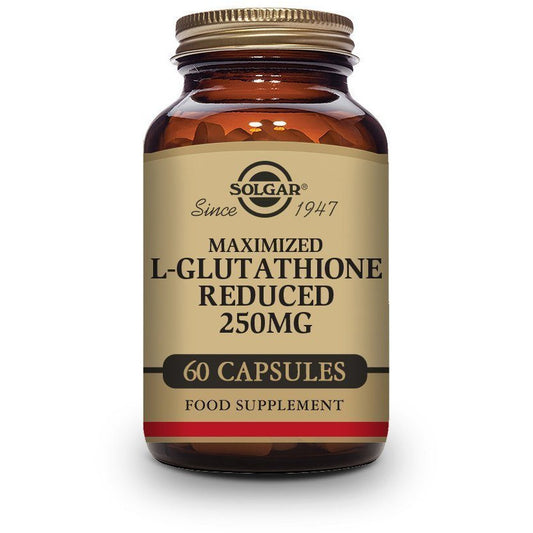 Maximised L Glutathione 250 Mg 60 Capsulas | Solgar - Dietetica Ferrer