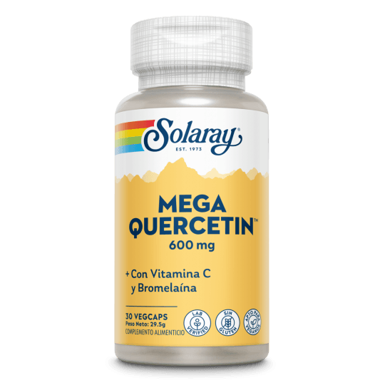 Mega Quercetin 600 Mg Capsulas | Solaray - Dietetica Ferrer