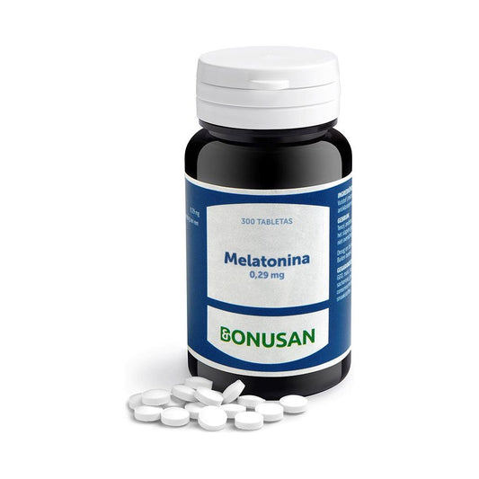 Melatonina 0,29 mg 300 Tabletas | Bonusan - Dietetica Ferrer