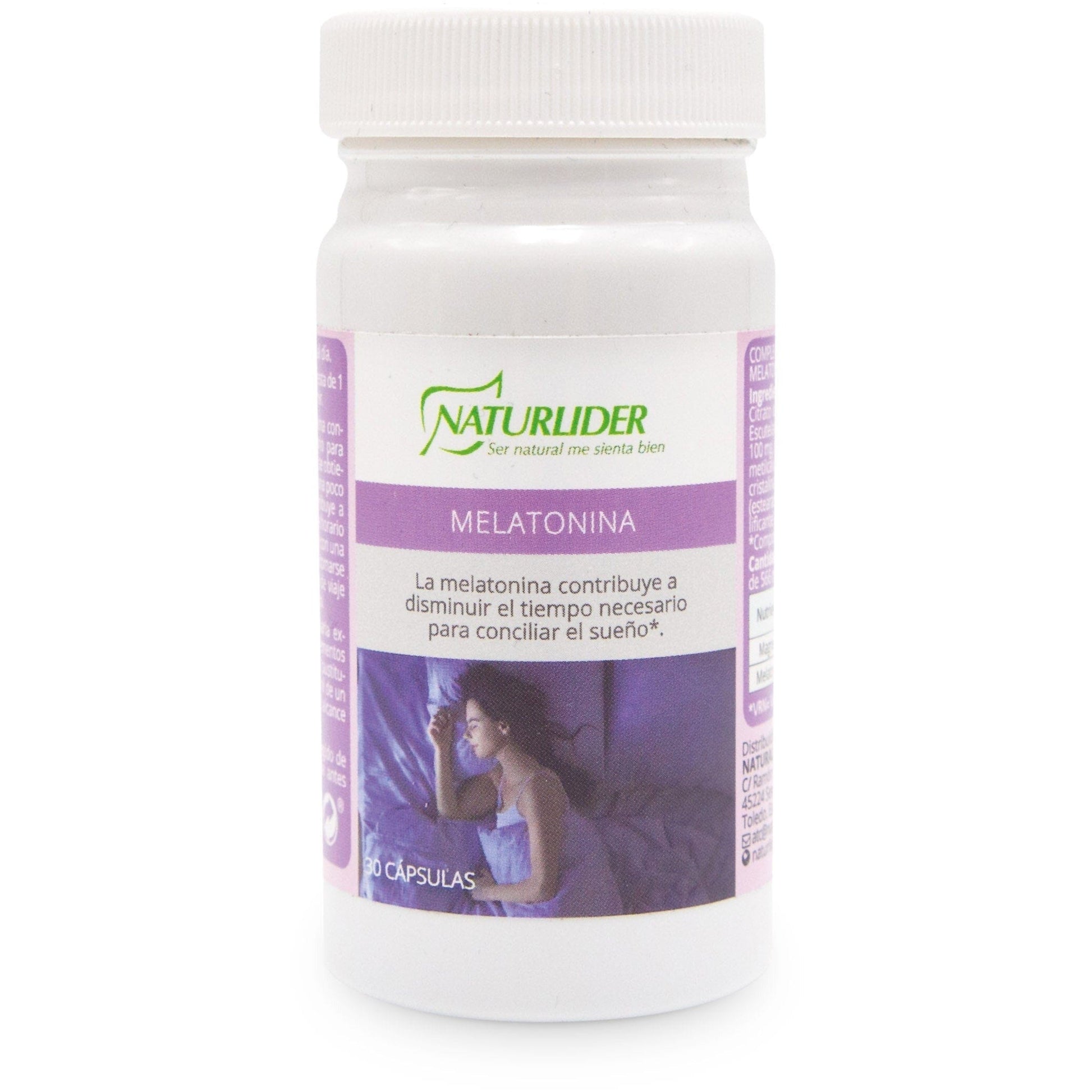 Melatonina 30 cápsulas | Naturlider - Dietetica Ferrer
