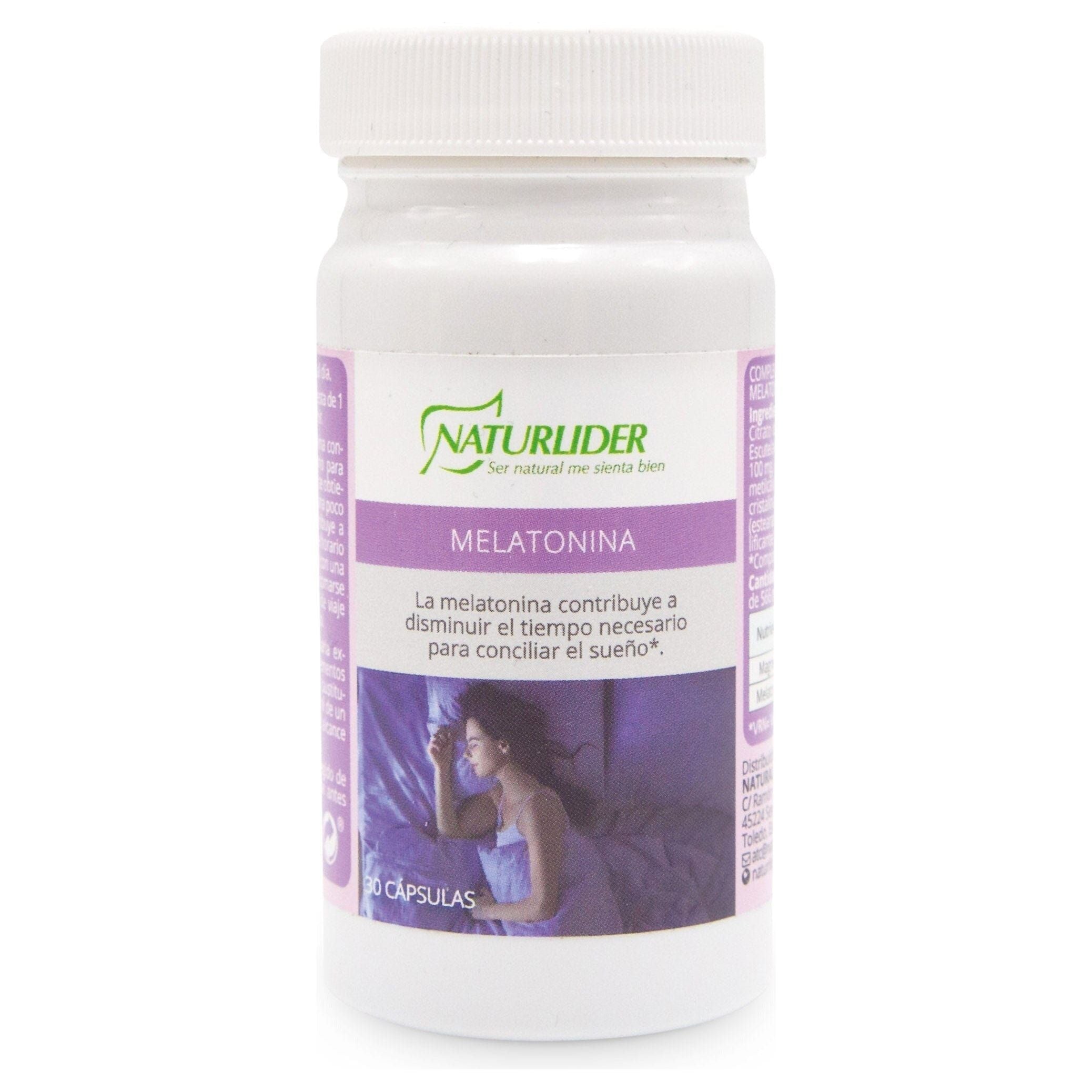 Melatonina 30 cápsulas | Naturlider - Dietetica Ferrer