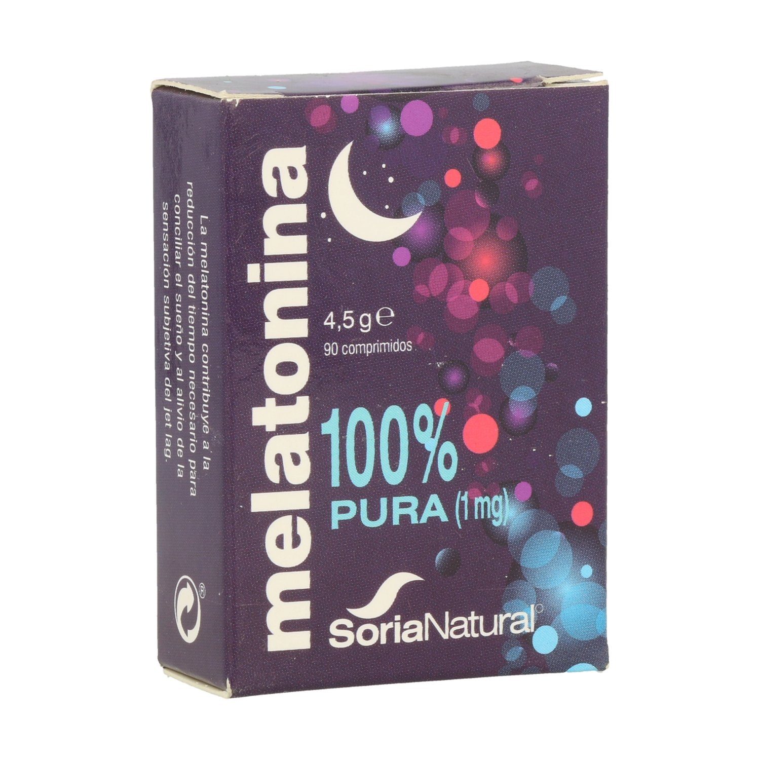 Melatonina Pura 90 Comprimidos | Soria Natural - Dietetica Ferrer