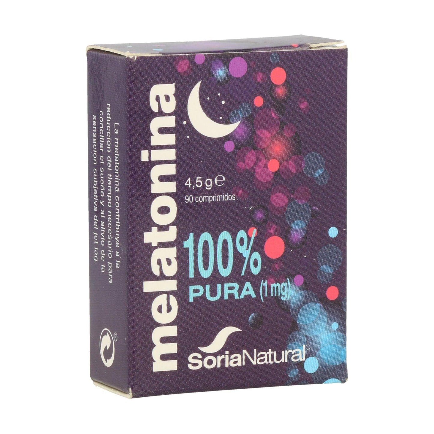 Melatonina Pura 90 Comprimidos | Soria Natural - Dietetica Ferrer