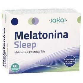 Melatonina Sleep 60 Comprimidos | Sakai - Dietetica Ferrer