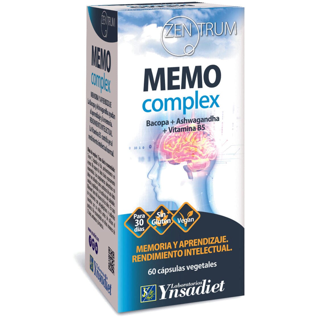 Memocomplex 60 cápsulas | Ynsadiet - Dietetica Ferrer