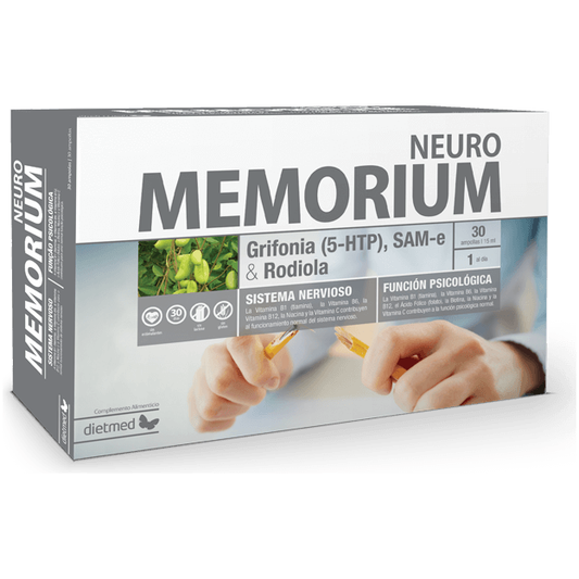 Memorium Neuro 30 Ampollas | Dietmed - Dietetica Ferrer