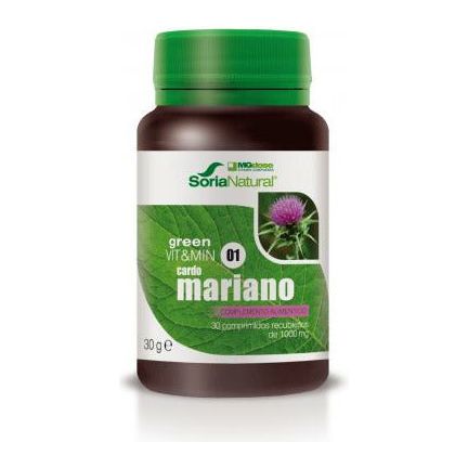 Mgdose Green Vit&Min Cardo Mariano 30 Comprimidos | Soria Natural - Dietetica Ferrer