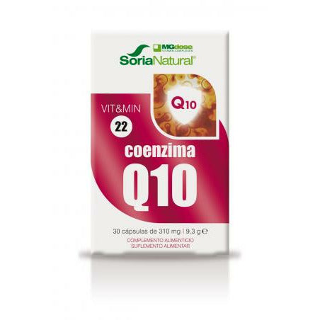 Mgdose Vit&Min Coenzima Q10 30 Comprimidos | Soria Natural - Dietetica Ferrer