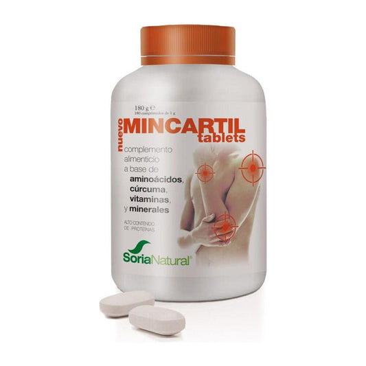 Mincartil Tablets Reforzado 180 comprimidos | Soria Natural - Dietetica Ferrer