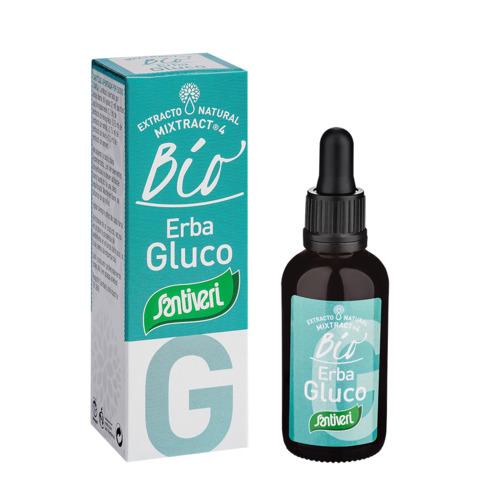 Mixtract 4 Erba Gluco Bio 50 ml | Santiveri - Dietetica Ferrer