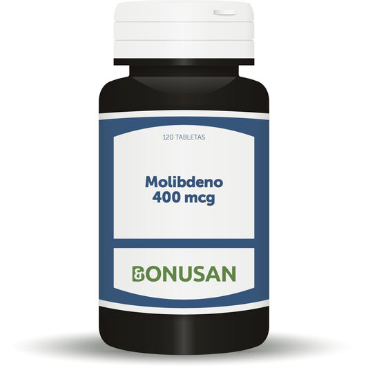 Molibdeno 400 mcg 120 Tabletas | Bonusan - Dietetica Ferrer