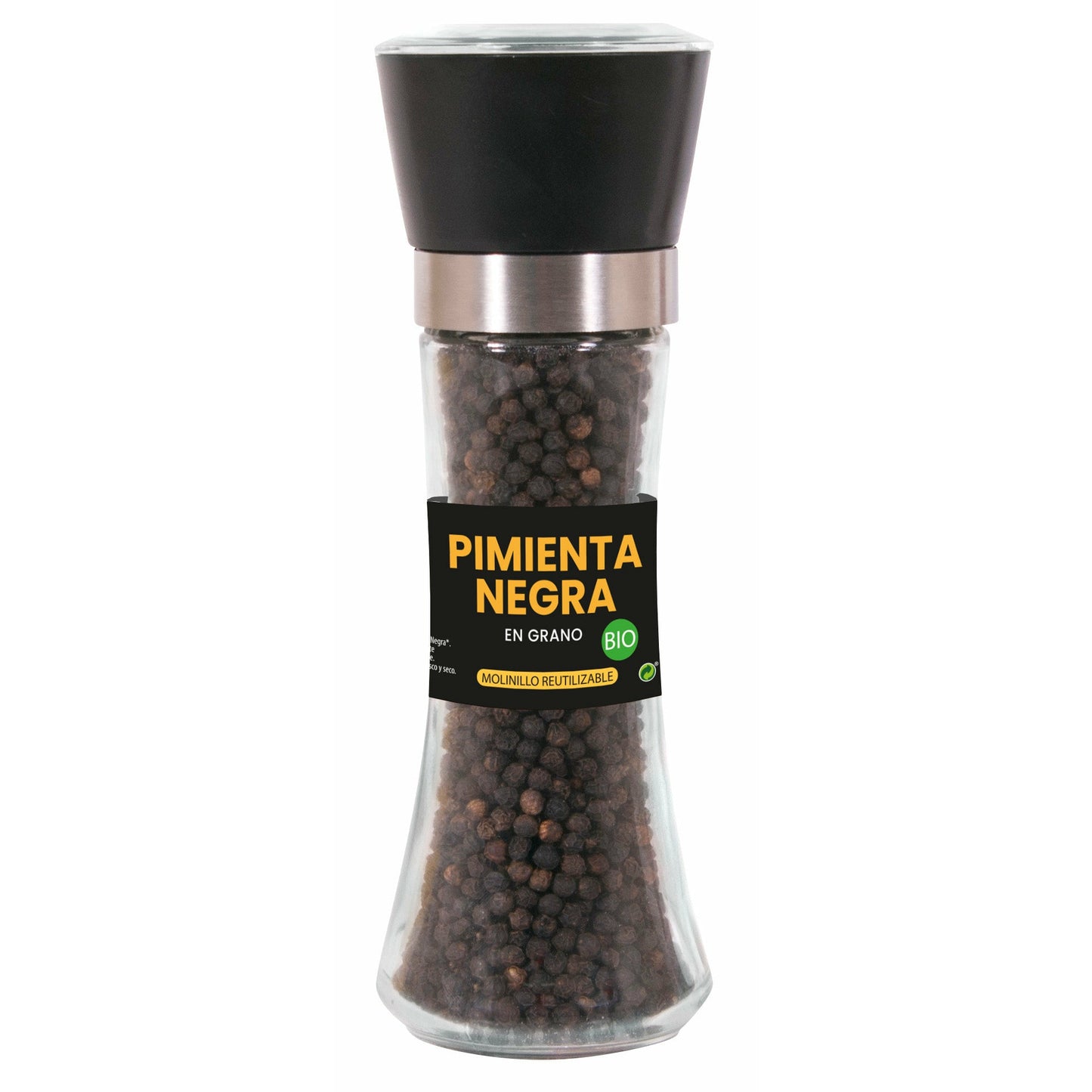 Molinillo con Pimienta Negra Bio 85 gr | Sol Natural - Dietetica Ferrer