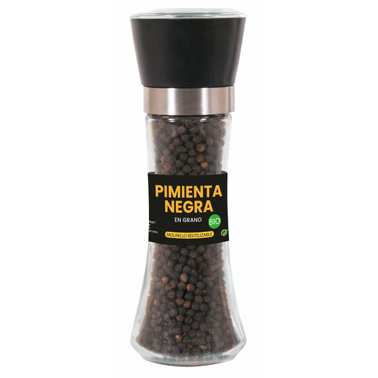 Molinillo con Pimienta Negra Bio 85 gr | Sol Natural - Dietetica Ferrer