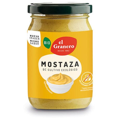 Mostaza Bio 200 gr | El Granero Integral - Dietetica Ferrer