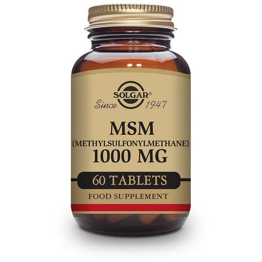 Msm 1000 Mg 60 Comprimidos | Solgar - Dietetica Ferrer