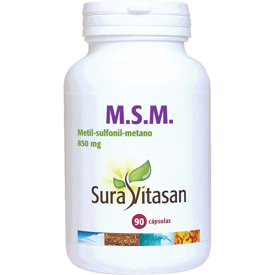 MSM 850 mg 90 Capsulas | Sura Vitasan - Dietetica Ferrer