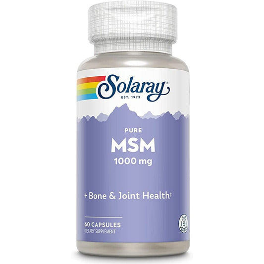 MSM Pure 1000 Mg 60 Cápsulas | Solaray - Dietetica Ferrer