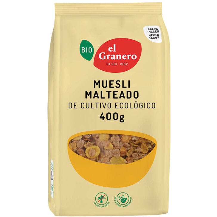 Muesli Malteado Bio 400 gr | El Granero Integral - Dietetica Ferrer