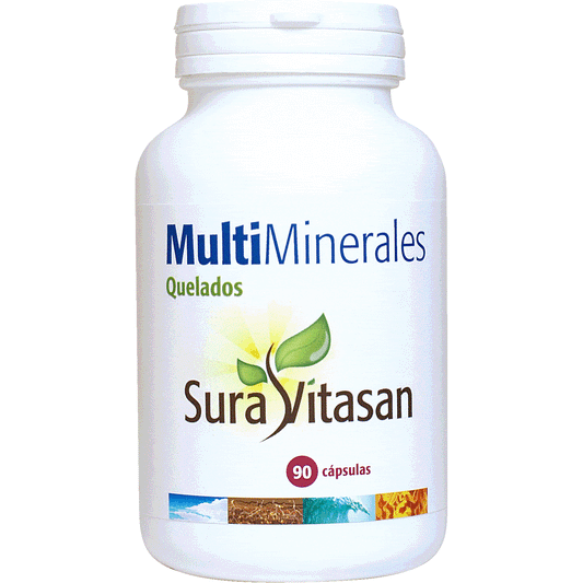 Multi minerales Quelados 90 Capsulas | Sura Vitasan - Dietetica Ferrer