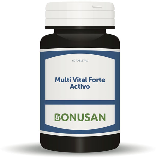 Multi Vital Forte Activo 60 Tabletas | Bonusan - Dietetica Ferrer