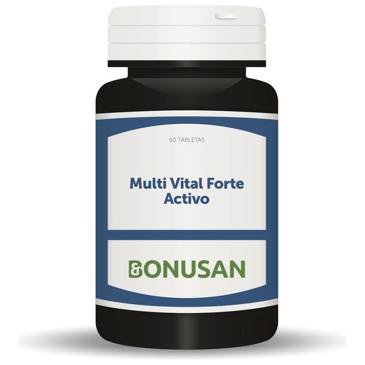 Multi Vital Forte Activo 60 Tabletas | Bonusan - Dietetica Ferrer