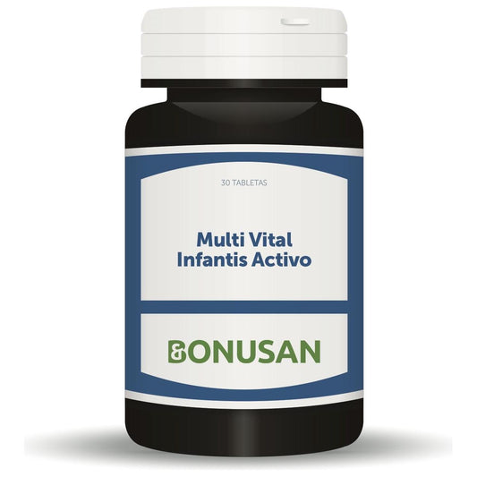 Multi Vital Junior Infantis Activo 30 Tabletas | Bonusan - Dietetica Ferrer