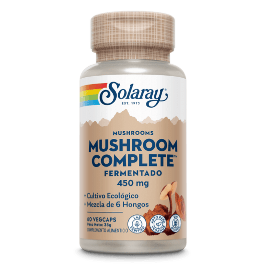 Mushroom Complete 60 Capsulas | Solaray - Dietetica Ferrer