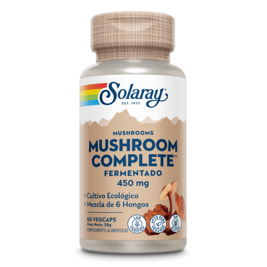 Mushroom Complete 60 Capsulas | Solaray - Dietetica Ferrer