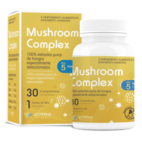 Mushroom Complex 30 Comprimidos | Herbora - Dietetica Ferrer