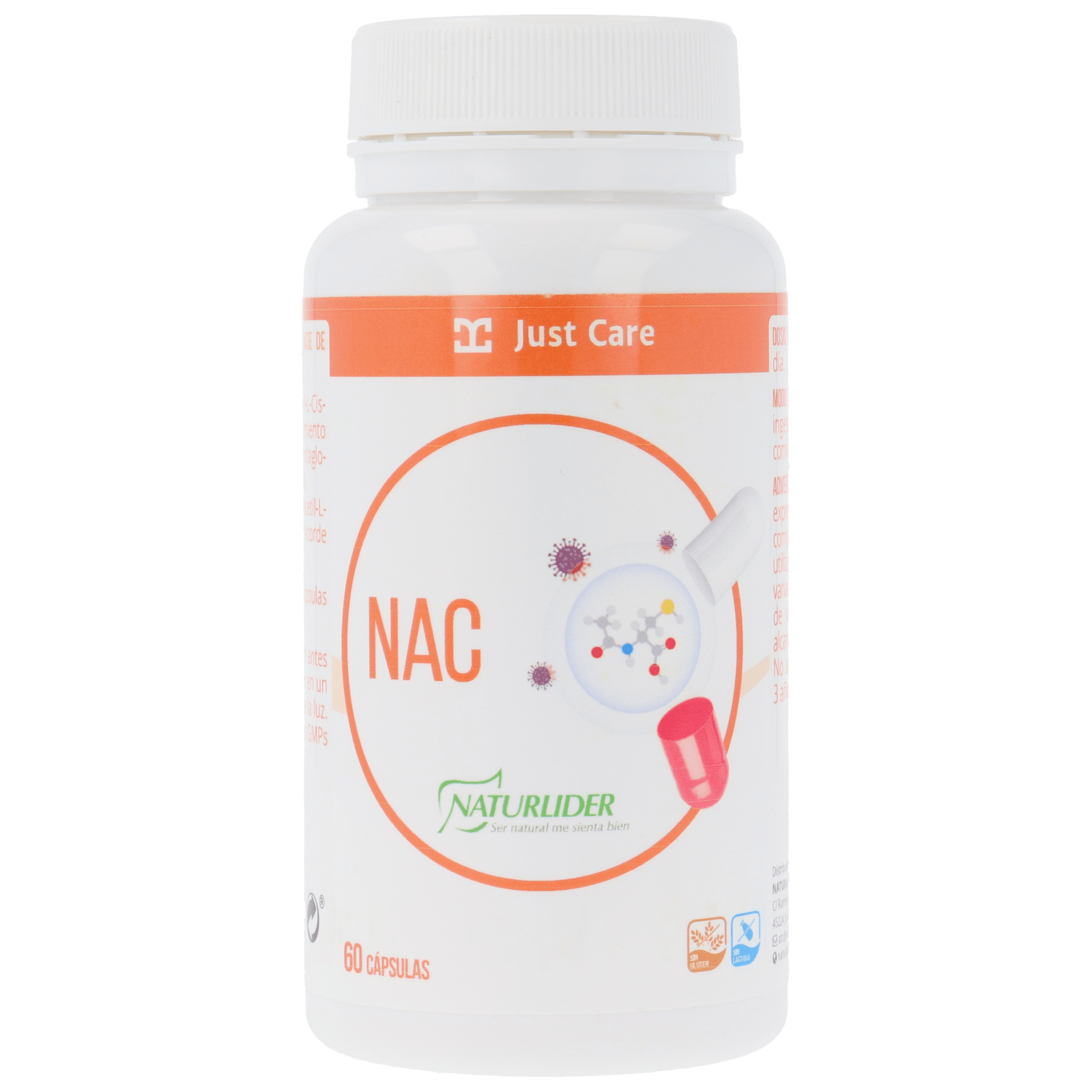 NAC 60 cápsulas | Naturlider - Dietetica Ferrer