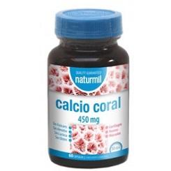 Calcio Coral 450mg 60 Capsulas | Naturmil - Dietetica Ferrer