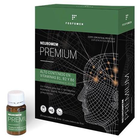 Neuromem Premium Fosfomen 20 Viales | Herbora - Dietetica Ferrer