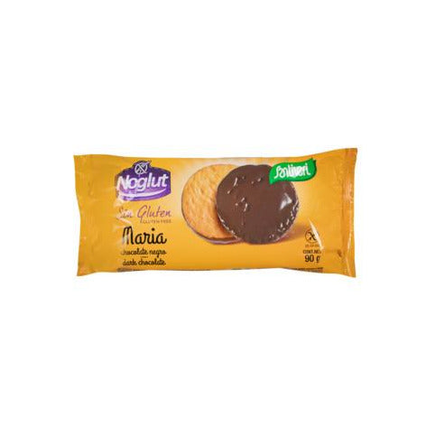Noglut Galletas Maria Baño Chococolate Negro 90 gr | Santiveri - Dietetica Ferrer
