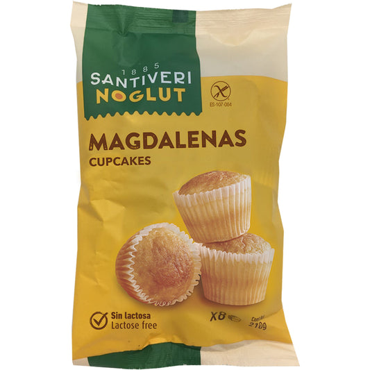 Noglut Magdalenas 170 gr | Santiveri - Dietetica Ferrer