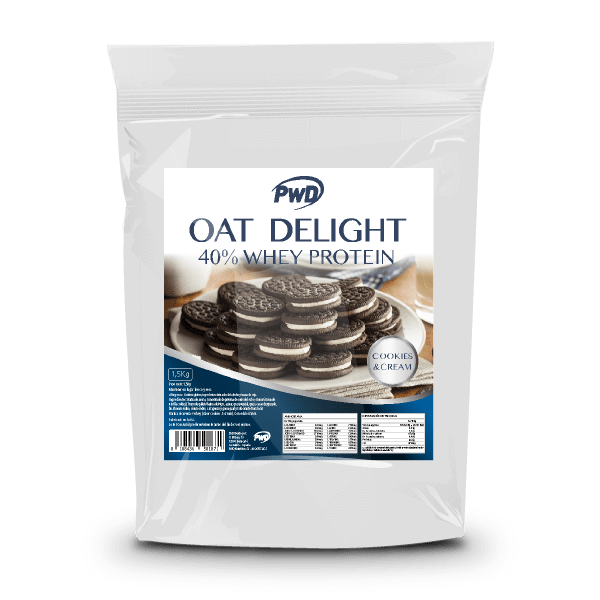 Oat Delight 40% Whey Protein 1,5 Kg | PWD Nutrition - Dietetica Ferrer