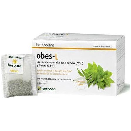 Obes L 20 Filtros | Herbora - Dietetica Ferrer